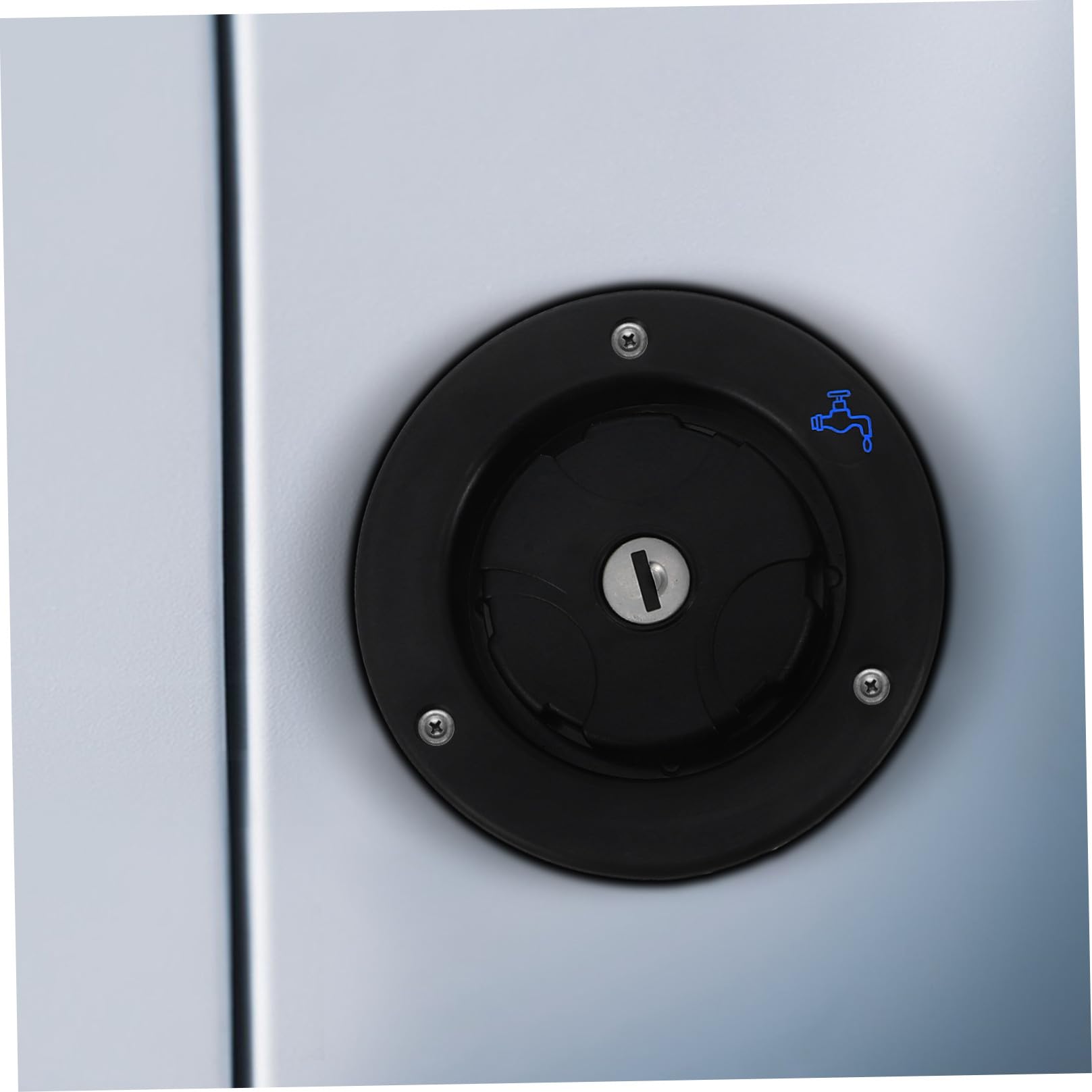 Gatuida Tapa de Llenado de Agua para Rv y Remolques Entrada por Gravedad Compatible con Vehículos Recreativos Diseño Simple y Duradero Recambio Fácil para Sistema de Agua Dulce