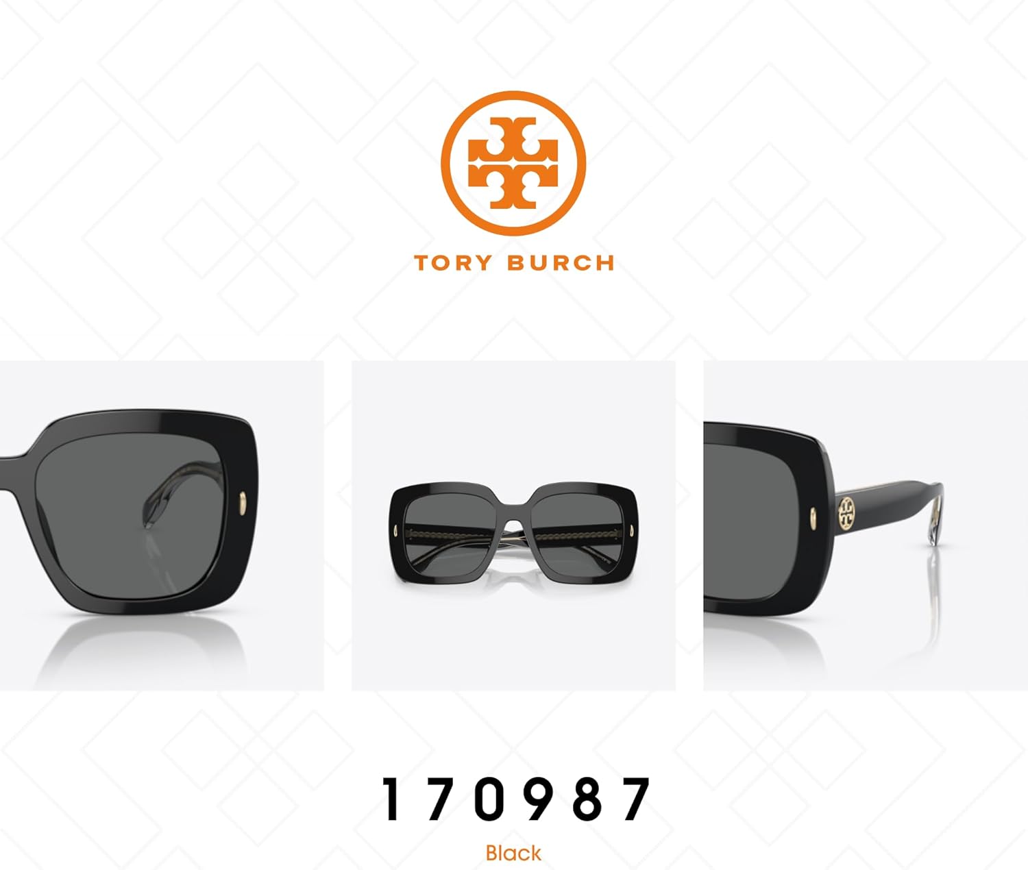 Tory Burch TY7193U Square Sunglasses for Women +BUNDLE with ACCESSORY EYEWEAR KIT - Image 5