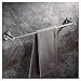 ABBD Portasciugamani da Bagno in Acciaio Inossidabile 304 Spazzolato Base Rotonda, portasciugamani Moderno Spazzolato portasciugamani a Parete portasciugamani per cucina-40cm