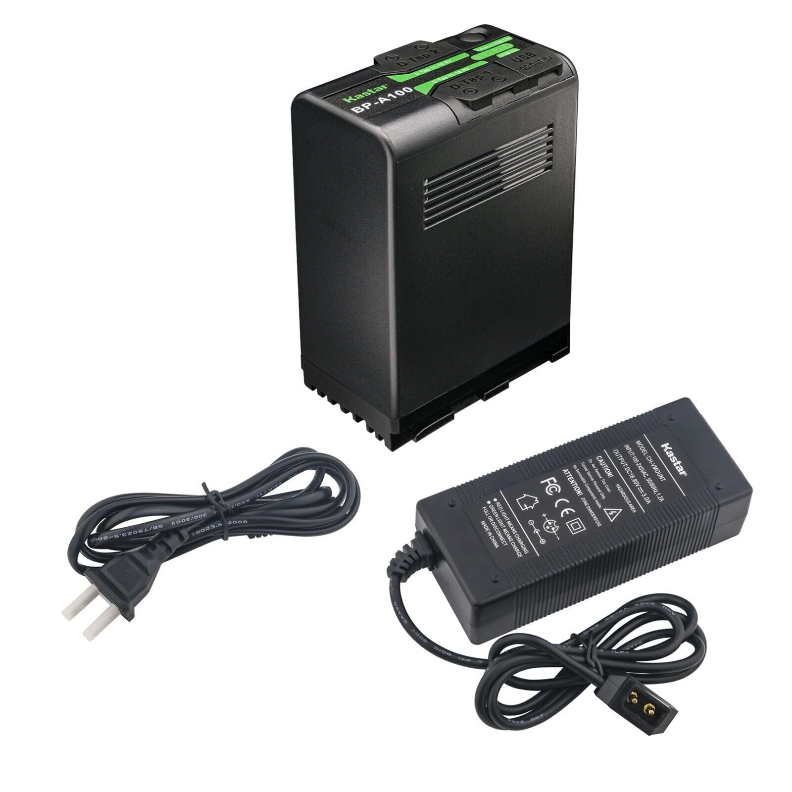 Amazon.com : Kastar BP-A100 Battery 1 Pack and D-Tap Rapid Charger
