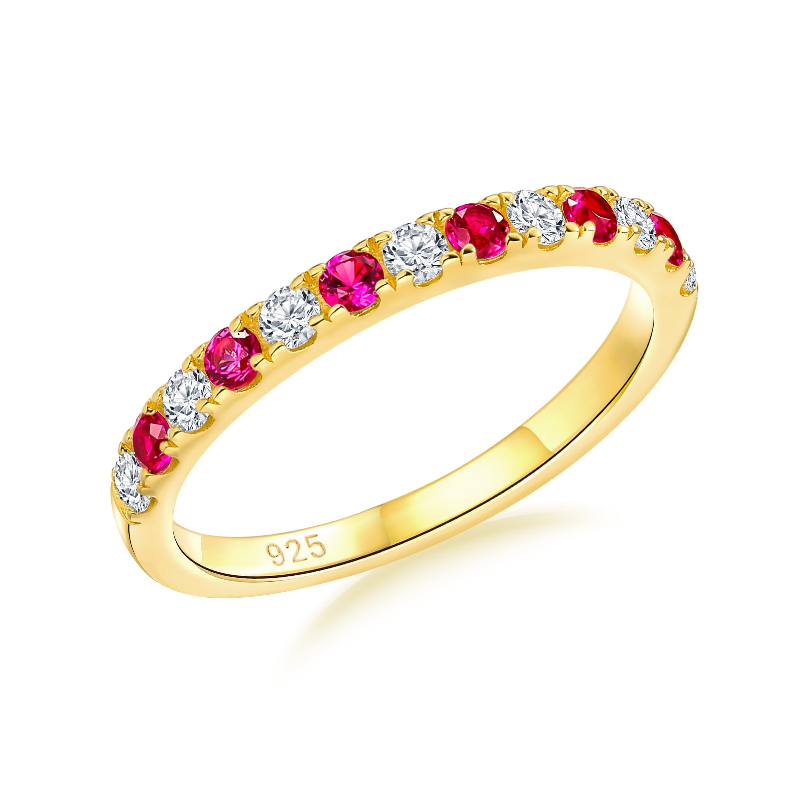 RANDES Birthstone Eternity Band