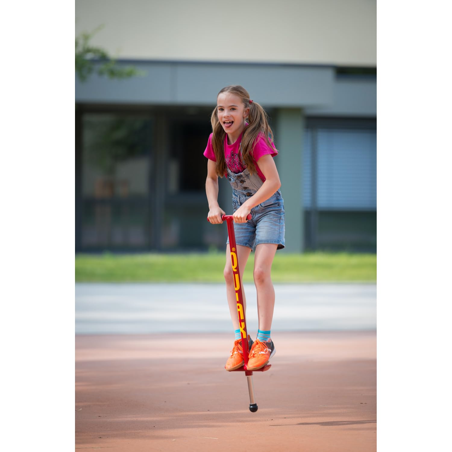 QU-AX Pogostick Rojo 20-30 kg Peso Corporal Modelo Actual