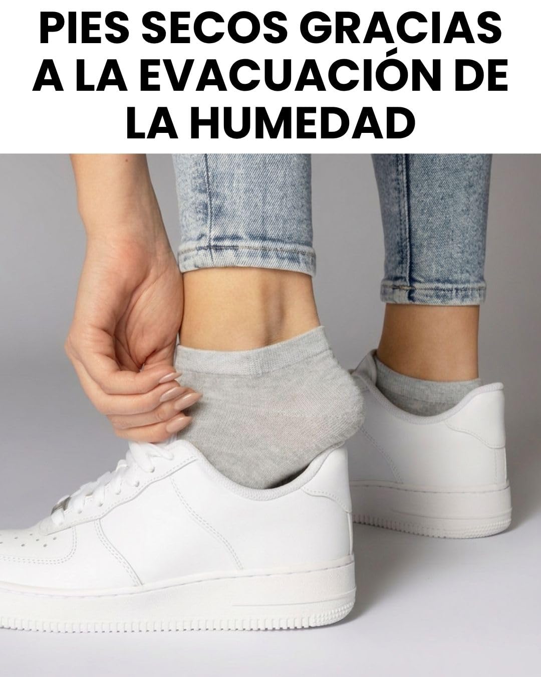 sockenkauf24 10 | 20 | 30 Pares Calcetines Cortos Hombre Mujer Calcetines Tobillero Negro Blanco Gris Algodón