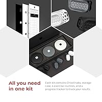 Vista 5 de CHISELL Ejercitador de mandíbula original, moldeador de mandíbula de principiante a avanzado, cubos de ejercicio facial para cara tonificada