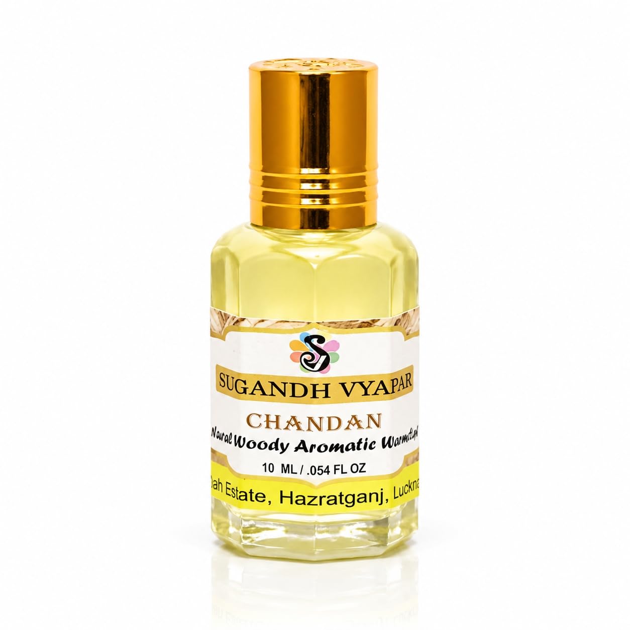 Sugandh Vyapar Sandal Wood Chandan Natural Roll on Attar (10 ml)-image-8