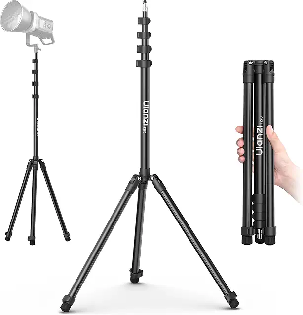 Ulanzi T270 270cm Aluminium Lichtstativ für Fotografie, tragbar bis 6kg