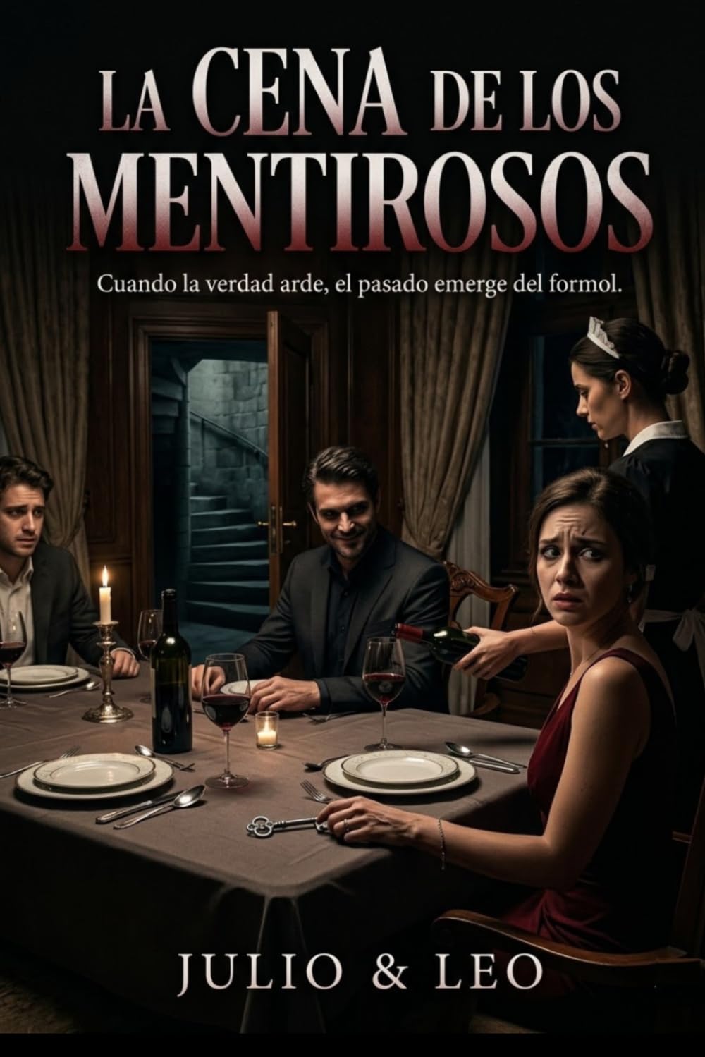 La Cena de los Mentirosos: Un thriller psicológico de mentiras, traición y un secreto en el sótano.