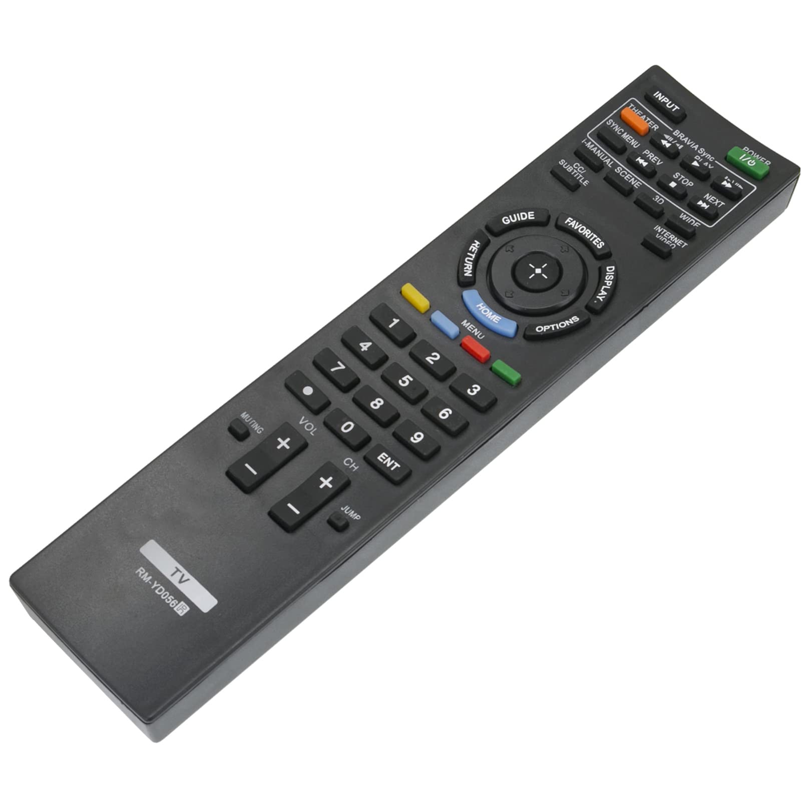 Amazon.com: RM-YD056 Replace Remote Work for Sony TV KDL-46HX800