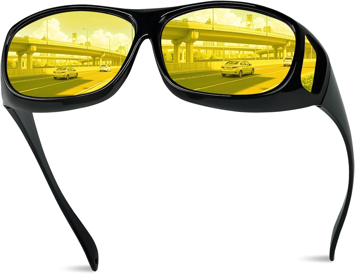 Night Driving Glasses Fit Over for Men Women