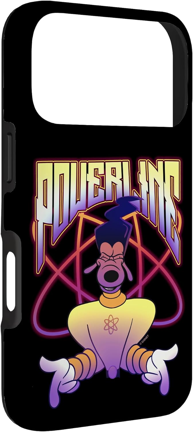 Disney A Goofy Movie Powerline Logo Portrait Case for iPhone 17 Pro