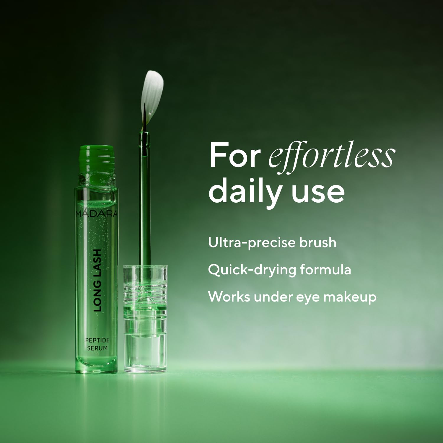 MADARA Long Lash Siero peptidico per ciglia 4,6 ml - Per ciglia più lunghe e folte