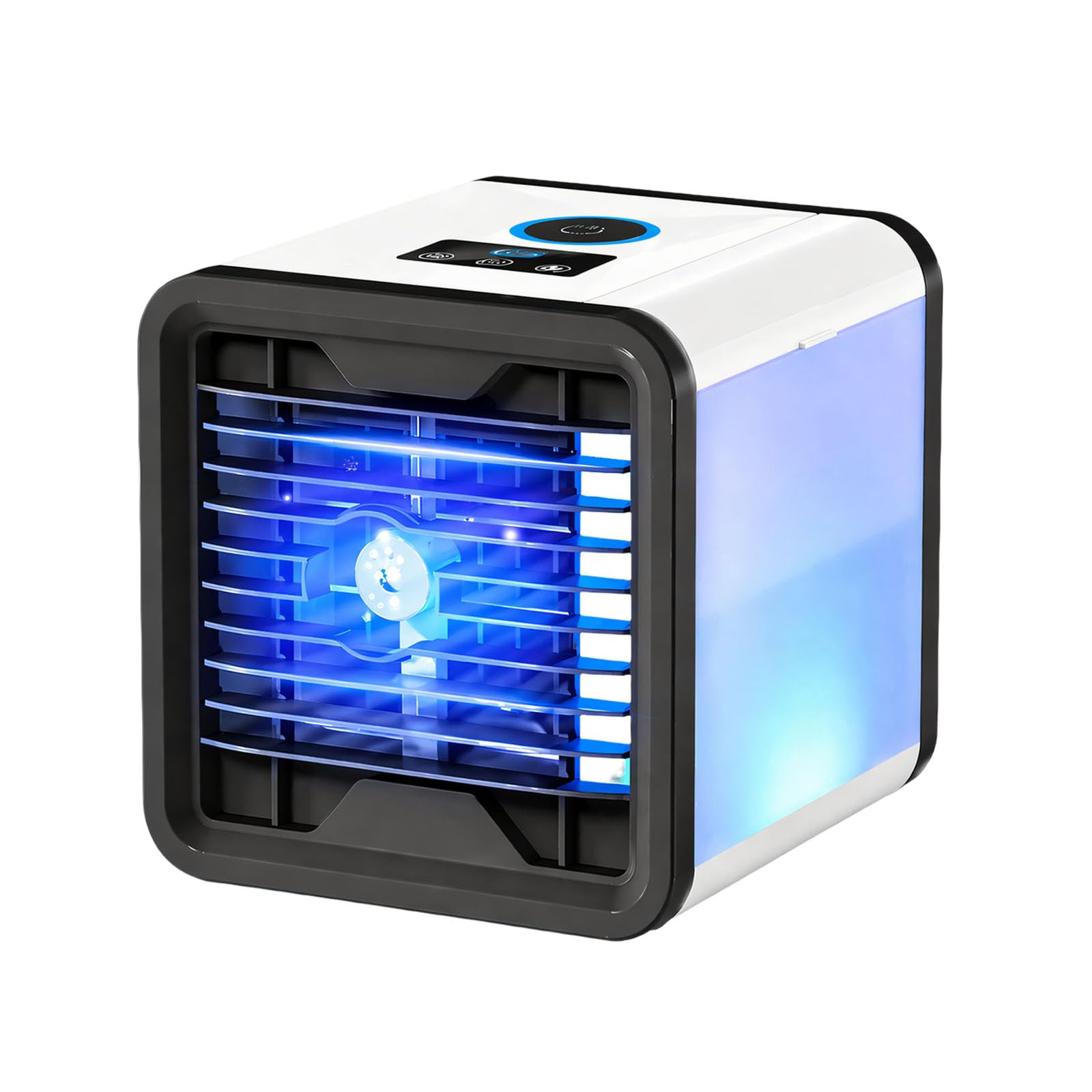 Cooling Humidifier Fan Portable Air Coolers with Water Tanks for Home Offices Desktop Personally Space Cooling Tool Compact Desktop Air Conditioners Fan