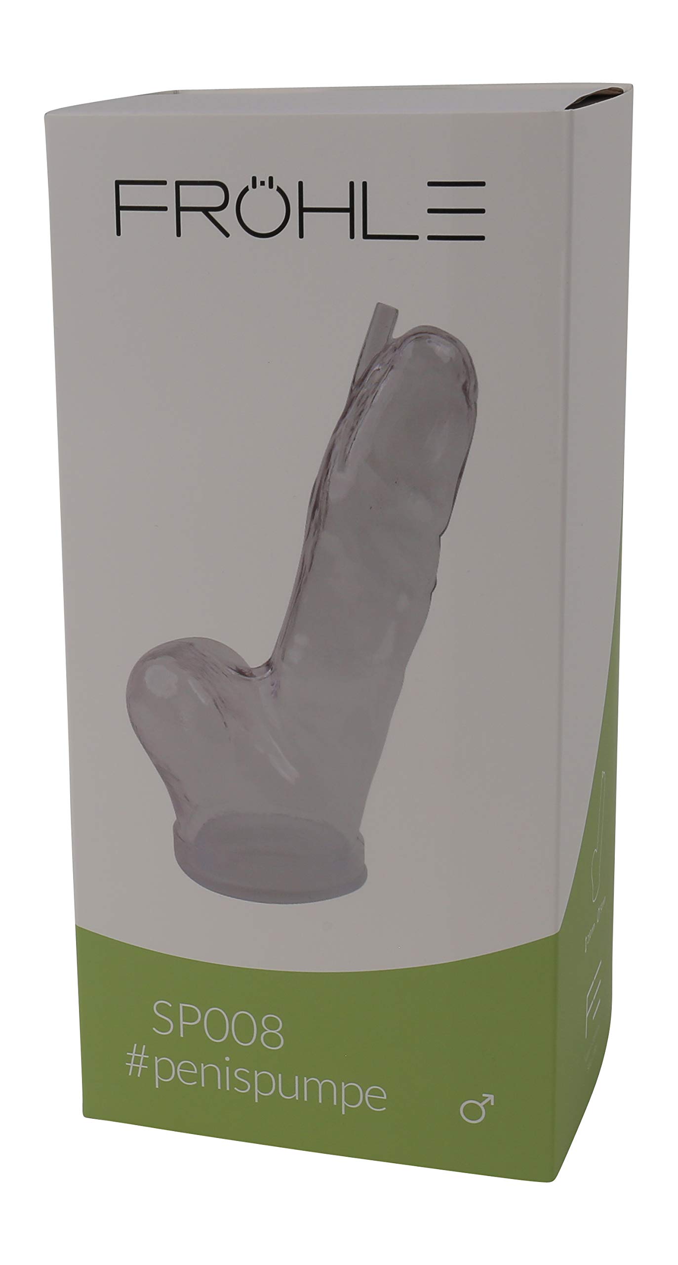 Fröhle SP008 Cilindro de Pene Realista L, claro 126 g