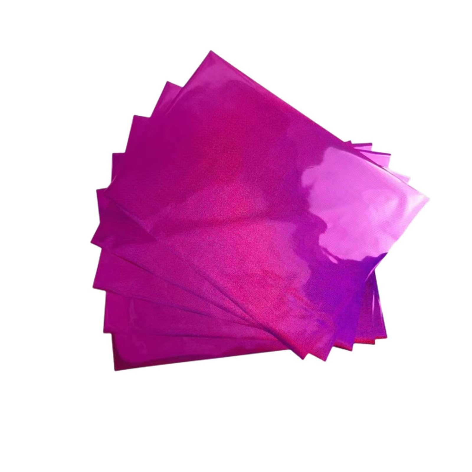 Papier d'estampage à Chaud Tampon à Feuille Chaude Format A4, Papier doré, Toner laminé réactif for Cartes en Papier, 50 pièces(Color:Pink Glitter)