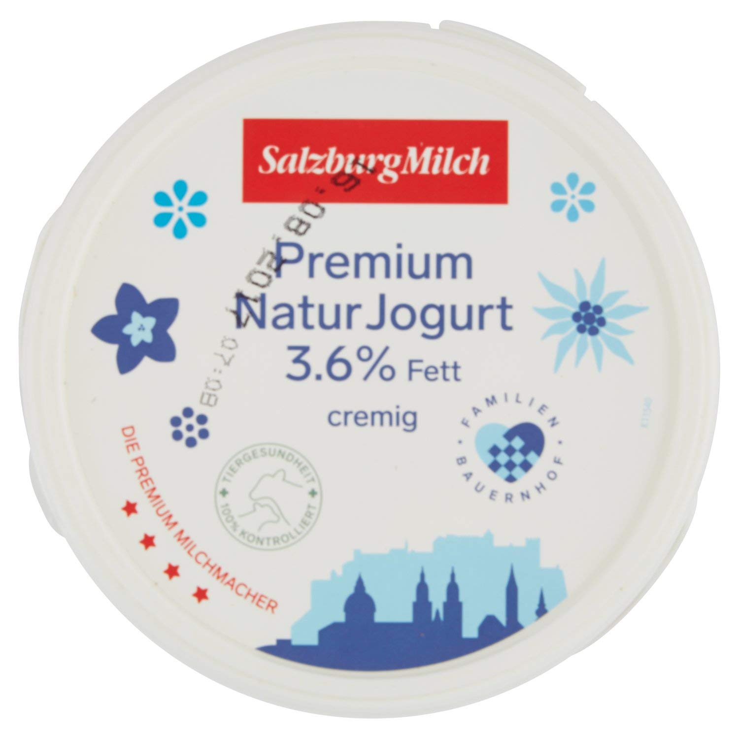 Salzburgmilch Yogurt Naturale 3.6% Salzburgmilch - Grande Formato, 1000g