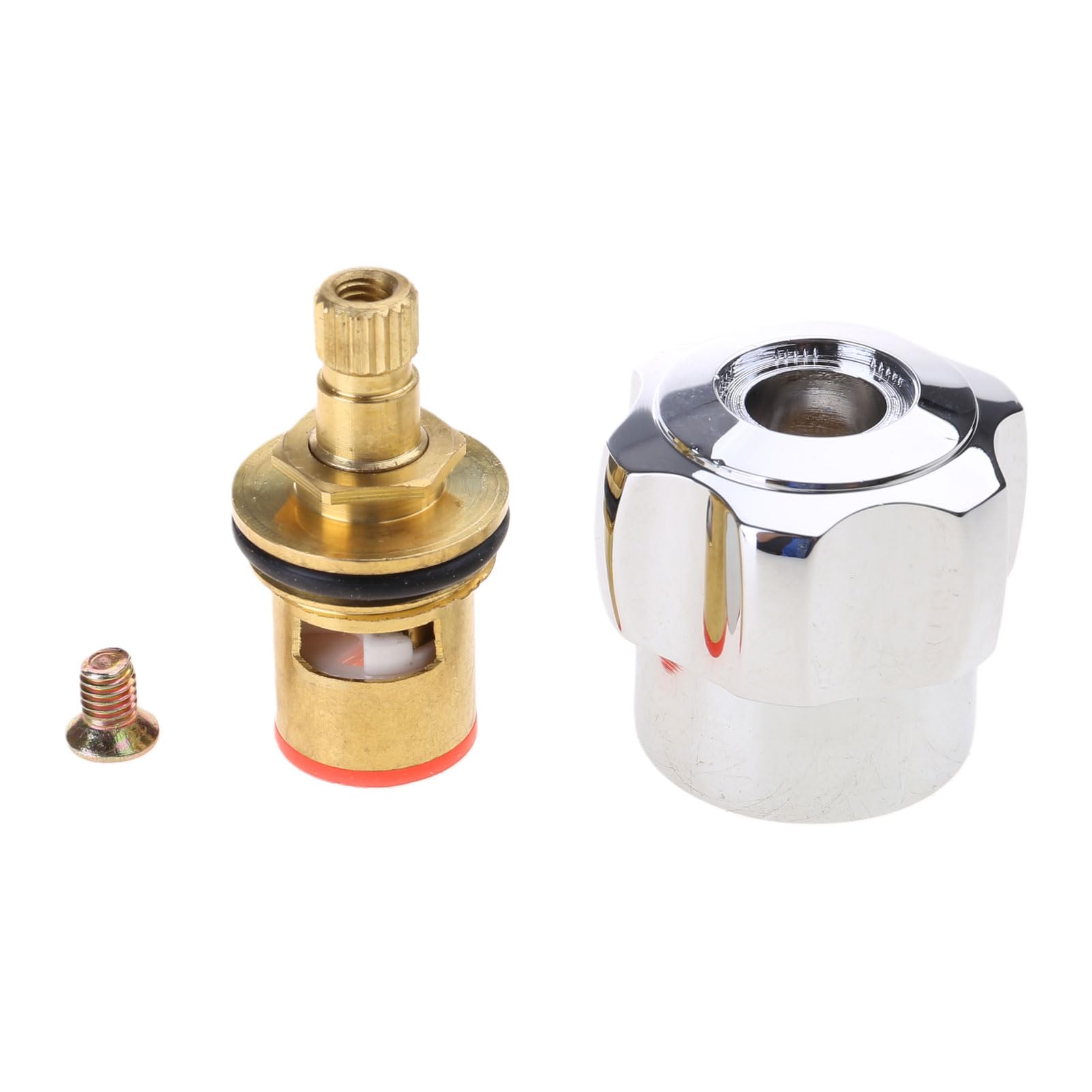 Msioytog B Essential Component Faucets Handle Mixer Tap Cartridge Replacement Simple Installation For Maintain Handle Mixer Tap Cartridge Replacement Faucets Repair Part User Friendly