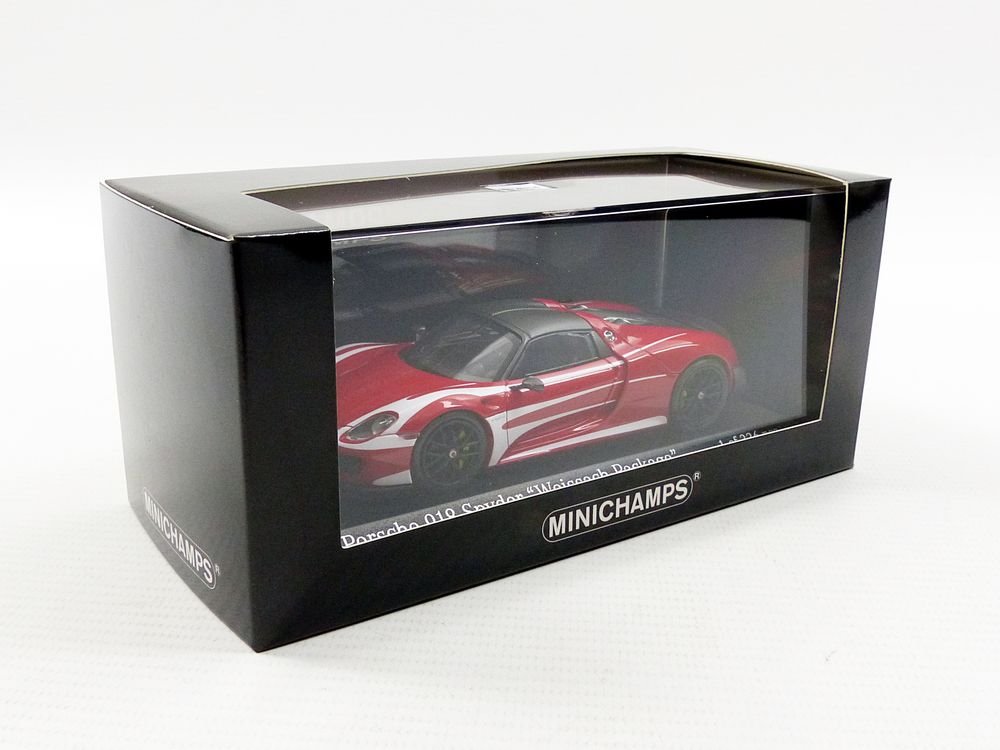 Amazon.co.jp: ☆ ミニチャンプス 1/43 ポルシェ 918 スパイダー