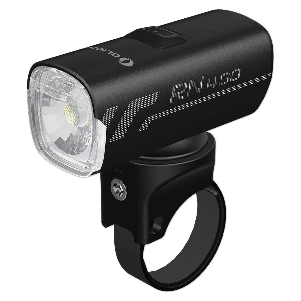 OLIGHT RN 400 Luce Bici Luce Anteriore della Bicicletta, Bici fari 400 Lumen Ricaricabile Impermeabili IPX7 Luci Bici, Luce Bici Anteriore 5 Modalità Super Luminoso Led Ciclo Faro per Bici Strada