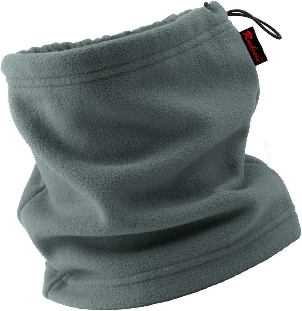 CS Scarf Neck Warmer,Richera Unisex 3 in 1 Polyester Polar Fleece Wind Stopper Face Warm Mask Neck Warmer Beanie Hat Scarf Hood Unisex Thermal Ski Wear Snowboarding Cycling Motorcycle Ski CS Hiking