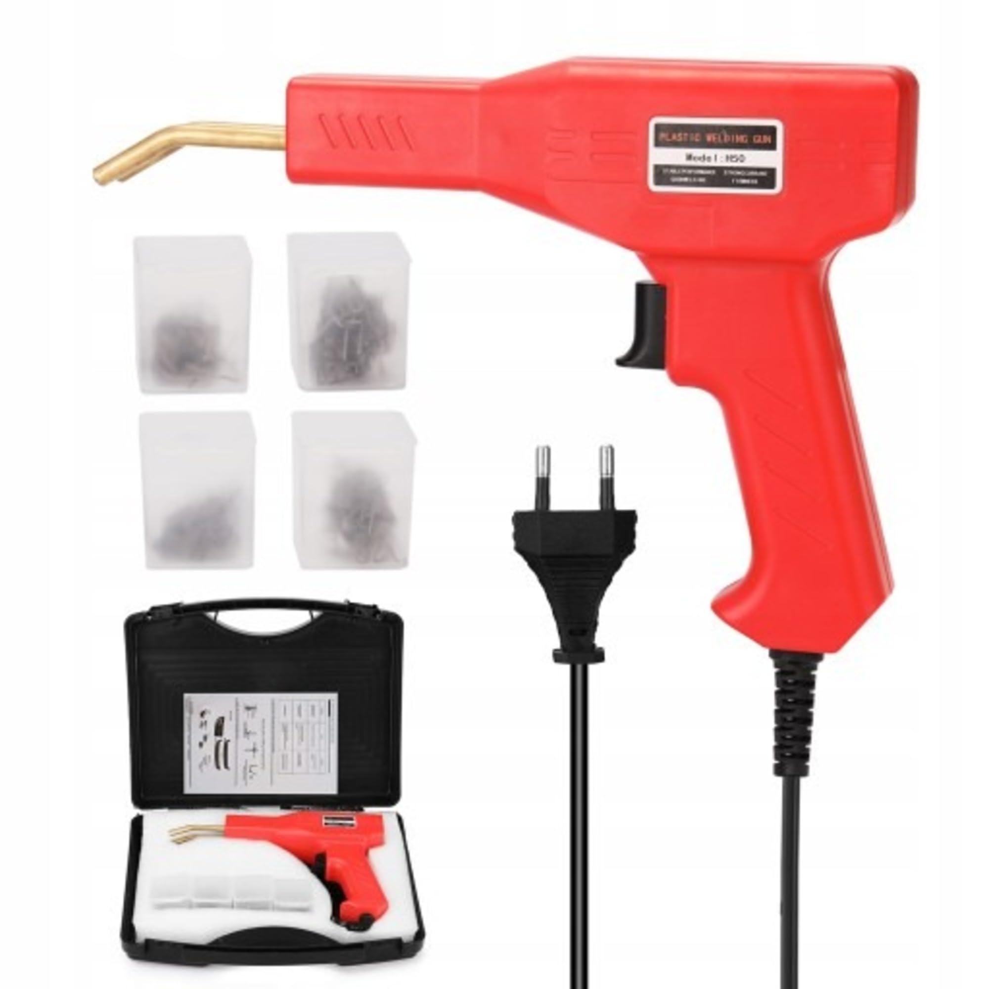 Pistola Saldatrice Plastica 50W con 200 Pezzi | BONDMASTER