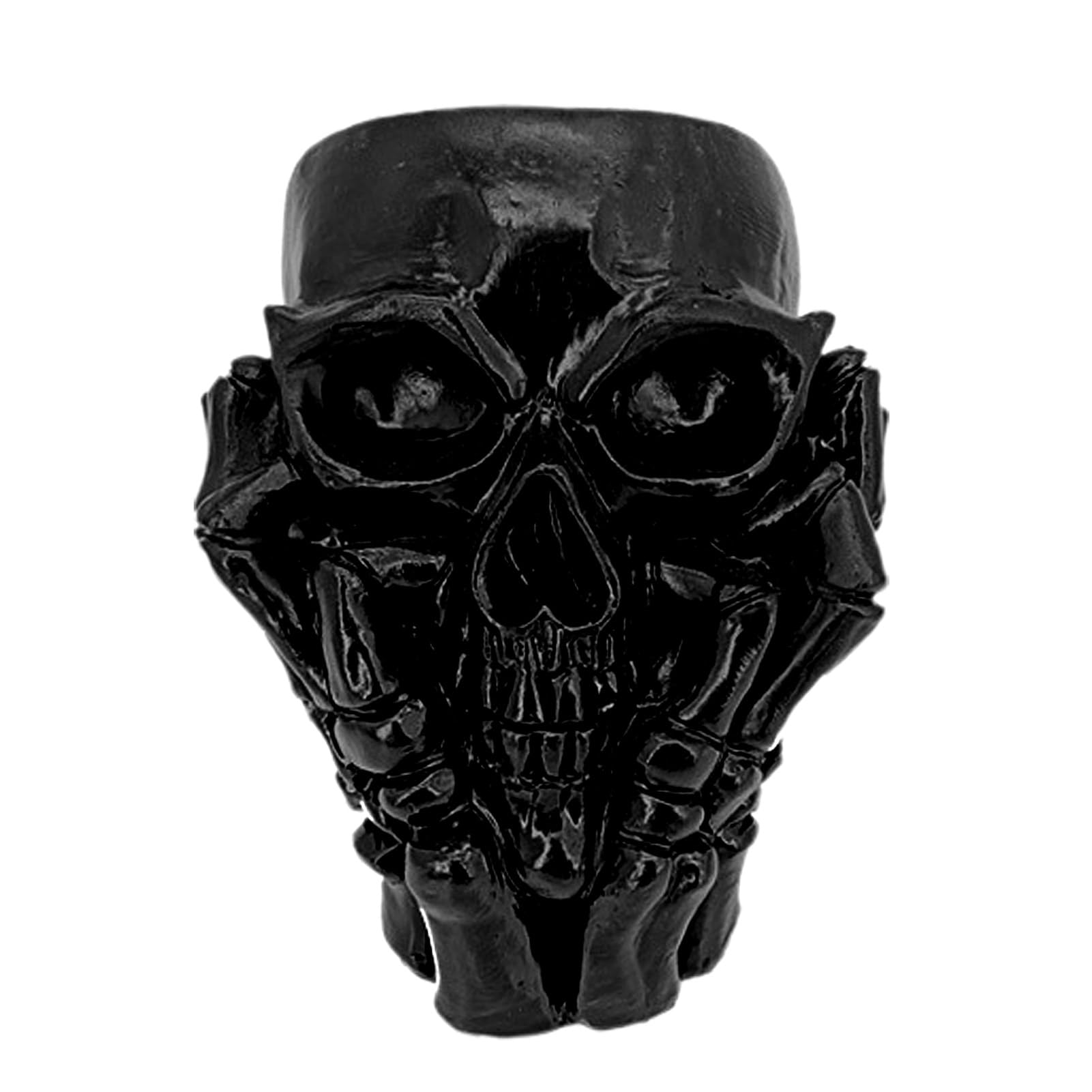 Amazon.com: Flower Vase, Skull Head Statue Planter for Gothic Home