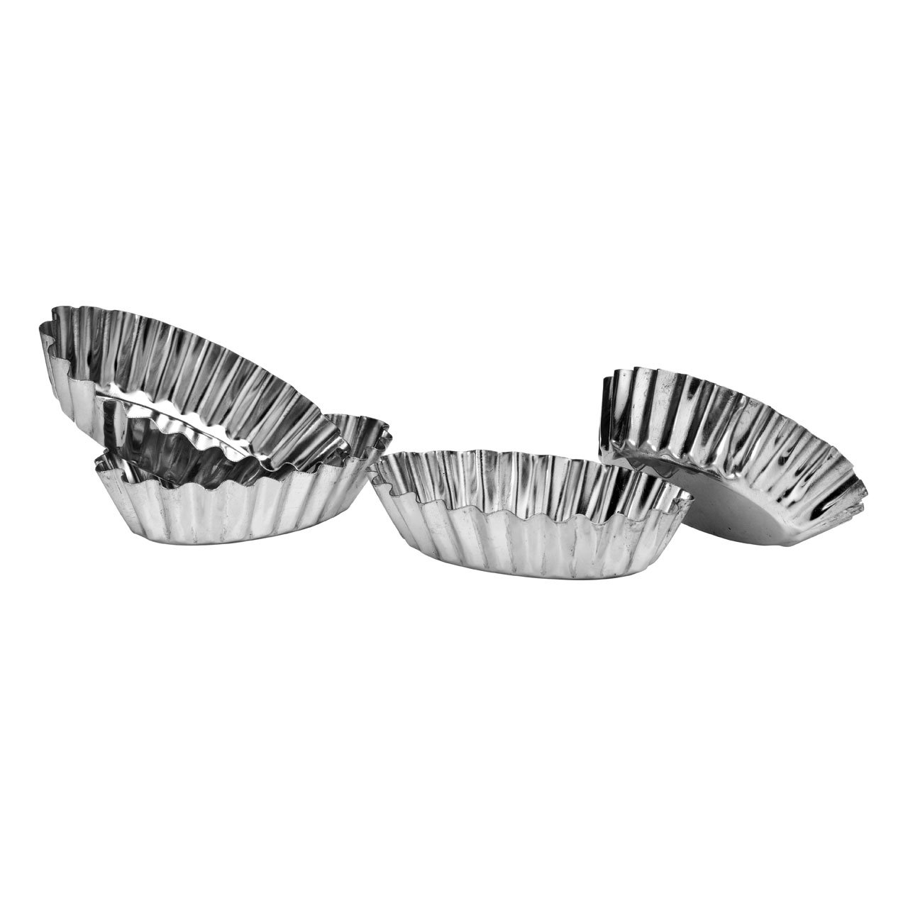 Premier Housewares Set Of 4 Cake Moulds, Tinplate