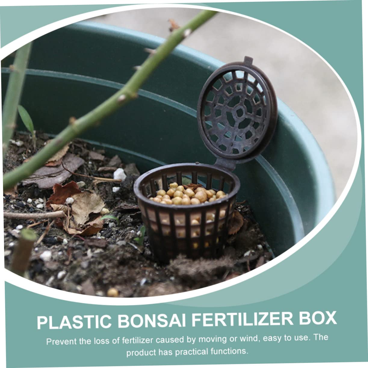Sosoport 120pezzi Fertilizzante Per Bonsai Per Fertilizzante Lento Accessori Giardinaggio Per Piccole