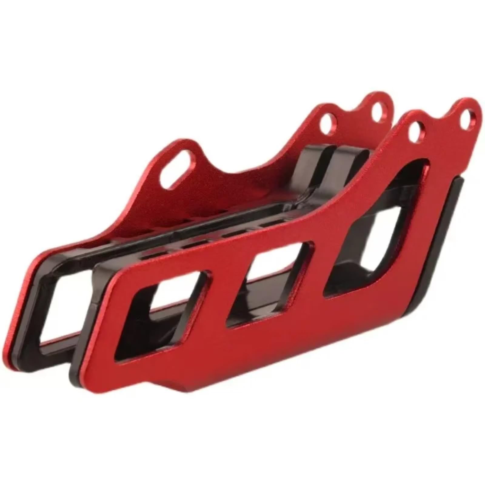 Tendicatena Moto Compatibile Con CRF450RX 2017-2021 Guida Catena Moto Cursore Catena Kit Guida Tenditore Adatto Motocross Completo(Red)