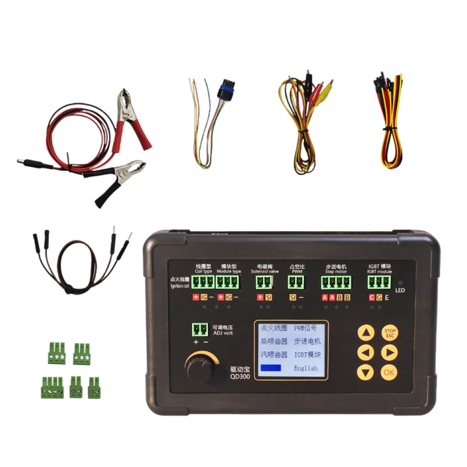 Zündspulentester, Auto Zündspulentest Detektor, Leerlauf Schrittmotor Instrument, Fehlerdetektor Simulatoren, Treiber Tool