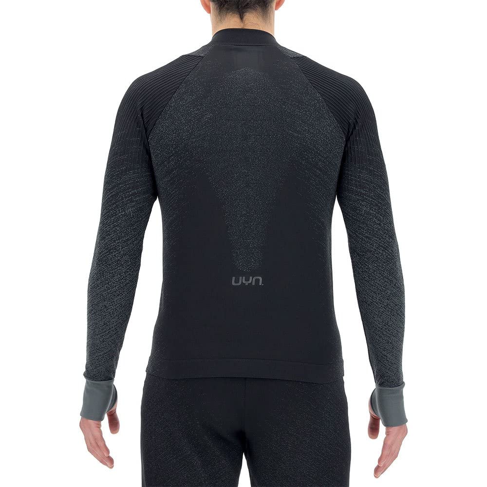 UYN Man Running Exceleration Shirt Long SL.Zip Up Maglia Lunga Uomo (Pacco da 1)
