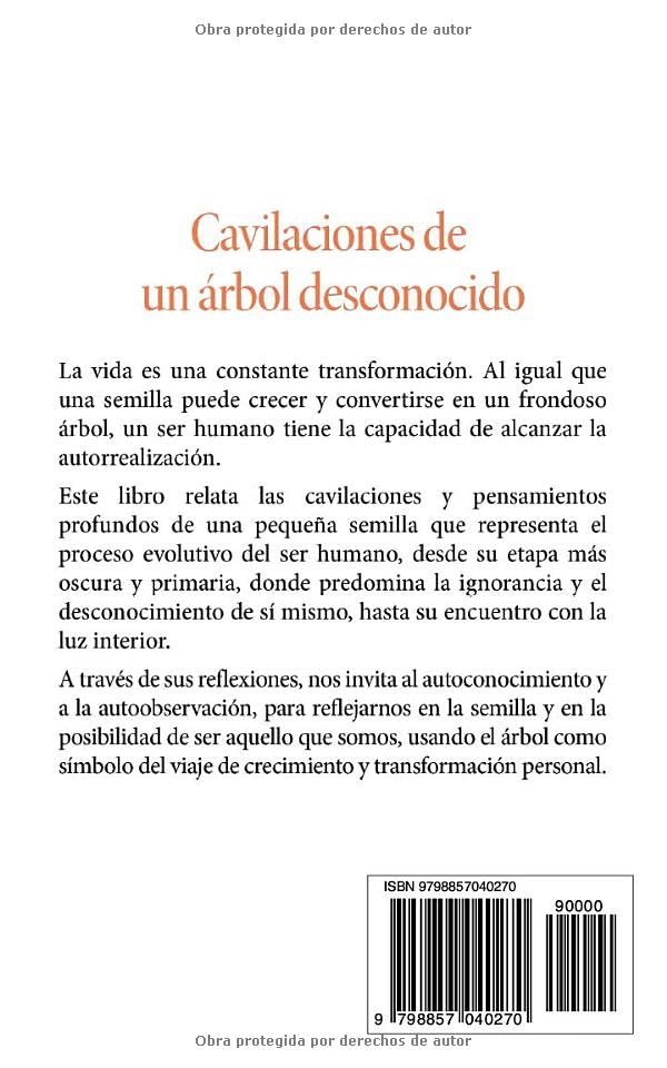 Vista 2 de Cavilaciones de un árbol desconocido (Spanish Edition)