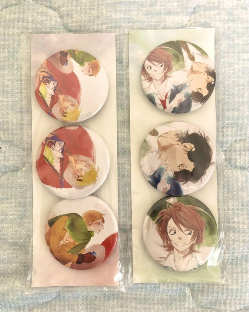 Amazon.co.jp: 同級生シリーズ 中村明日美子 缶バッジ B : おもちゃ