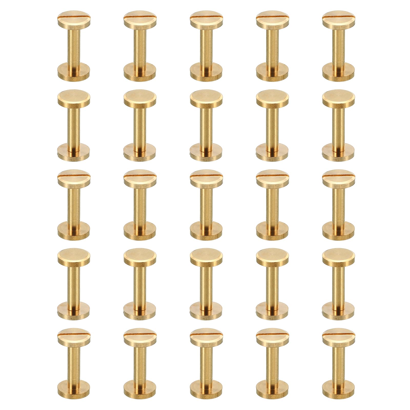 PATIKIL 25 Sets Chicago Screws