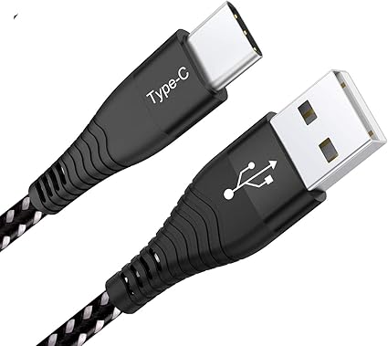 Usb Type Cケーブル 3ｍ 3 0a 急速充電 高速データ転送 ナイロン タイプc ケーブル Usb C機種対応 2m ブラック Amazon Co Jp