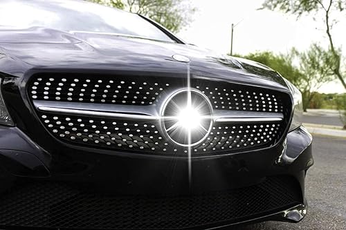 Miniatura 7 de Calcomanías para rejilla de Mercedes Benz Clase A Clase E CLA C300 GLC SLC S550 GT