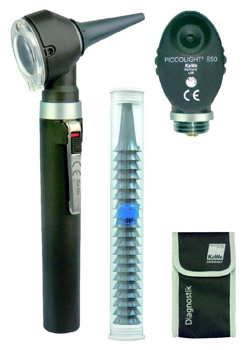 Piccolight F.O. Fiberoptik Otoskop , Farbe sky
