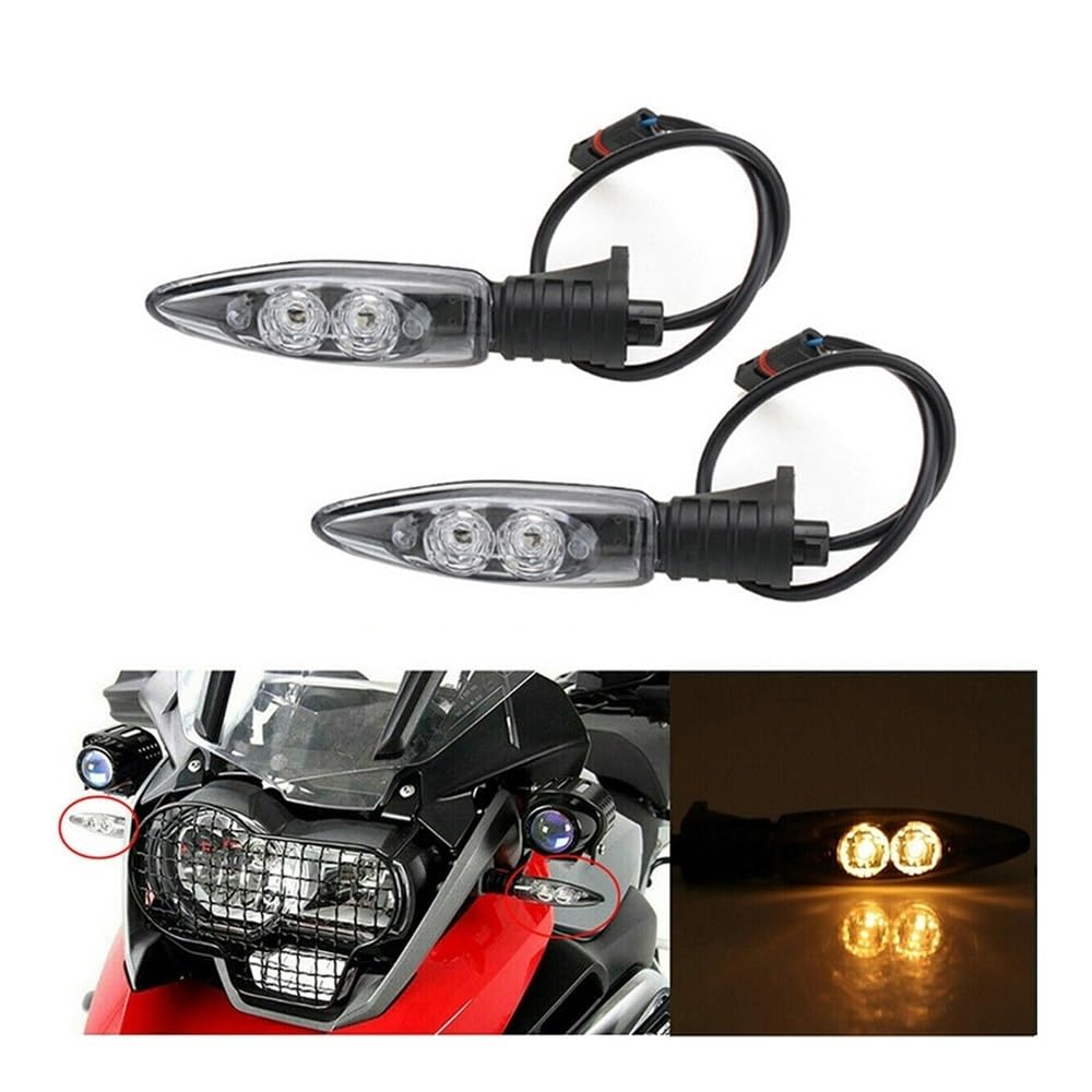 LED Clignotants Paire De Clignotants LED Pour Motos, 12V, Accessoires De Moto Pour B&MW R1200GS F800 F650GS F700GS K1200R S1000XR