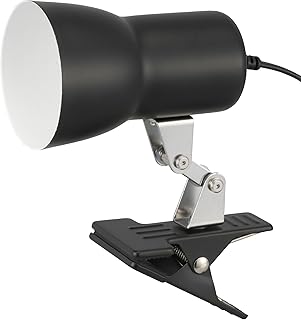 オーム(OHM) クリップライト E17 電球別売 白熱電球40Wまで LED電球もOK 中間スイッチ付き ブラック LTC-N117AK-K 06-1642 オーム電機