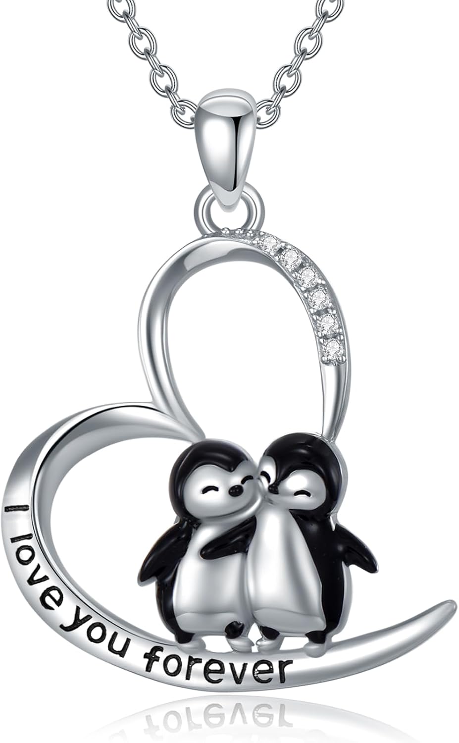 Cute Animal Necklace for Women 925 Sterling Silver Animal Pendant Jewelry Christmas...