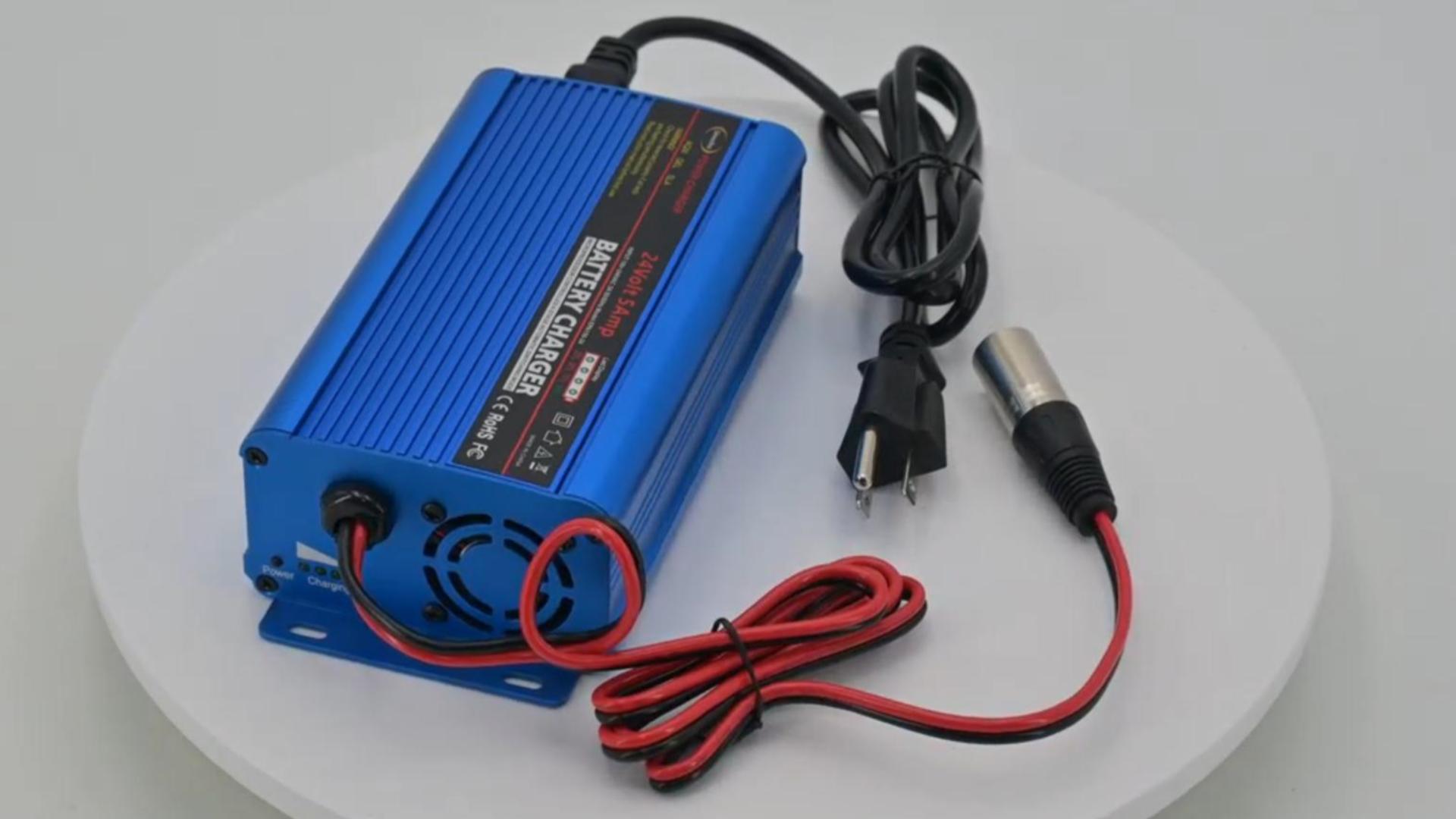 Amazon.com: Unocho 24V 5A Battery Charger Maintainer 4-Stage Smart