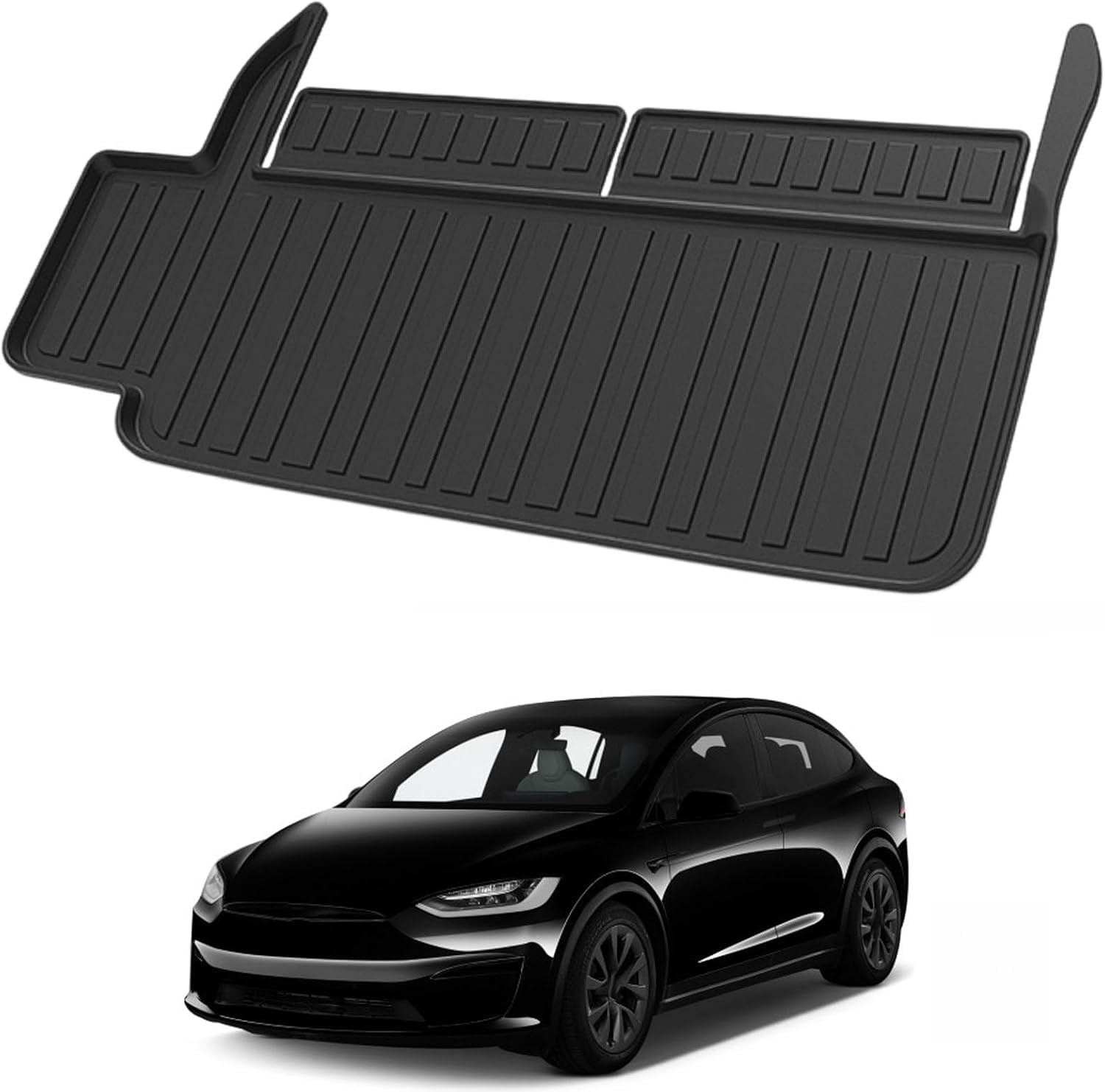 liufangfc Boot Liner for Tesla X six-seater 2023, TPE Waterproof Anti-Slip