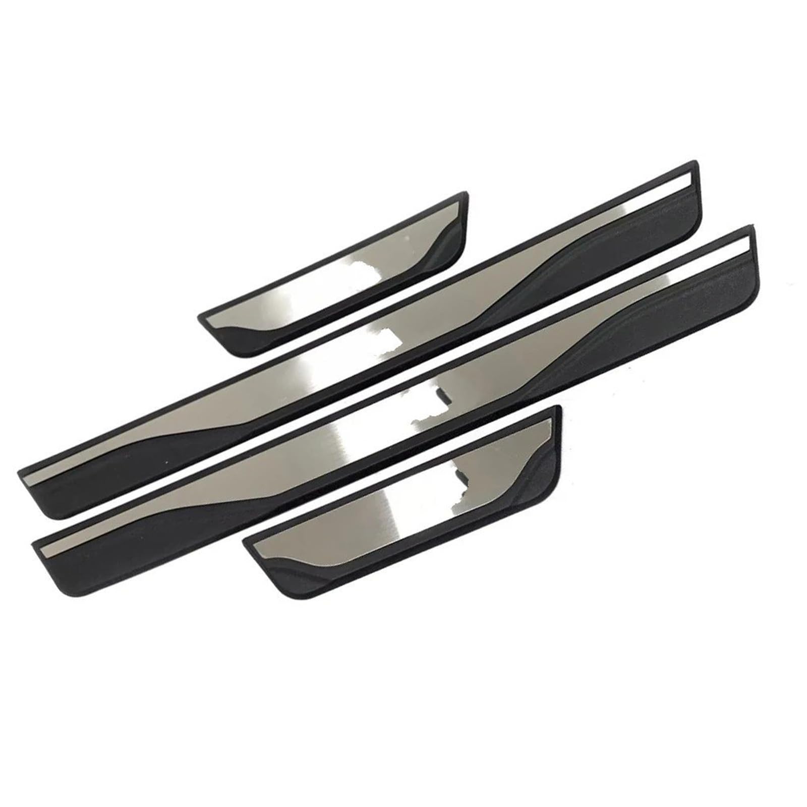 Einstiegsleisten Schutzabdeckung Für MG 3 2024–2026 Autozubehör Kohlefaser Einstiegsleisten(Silver)