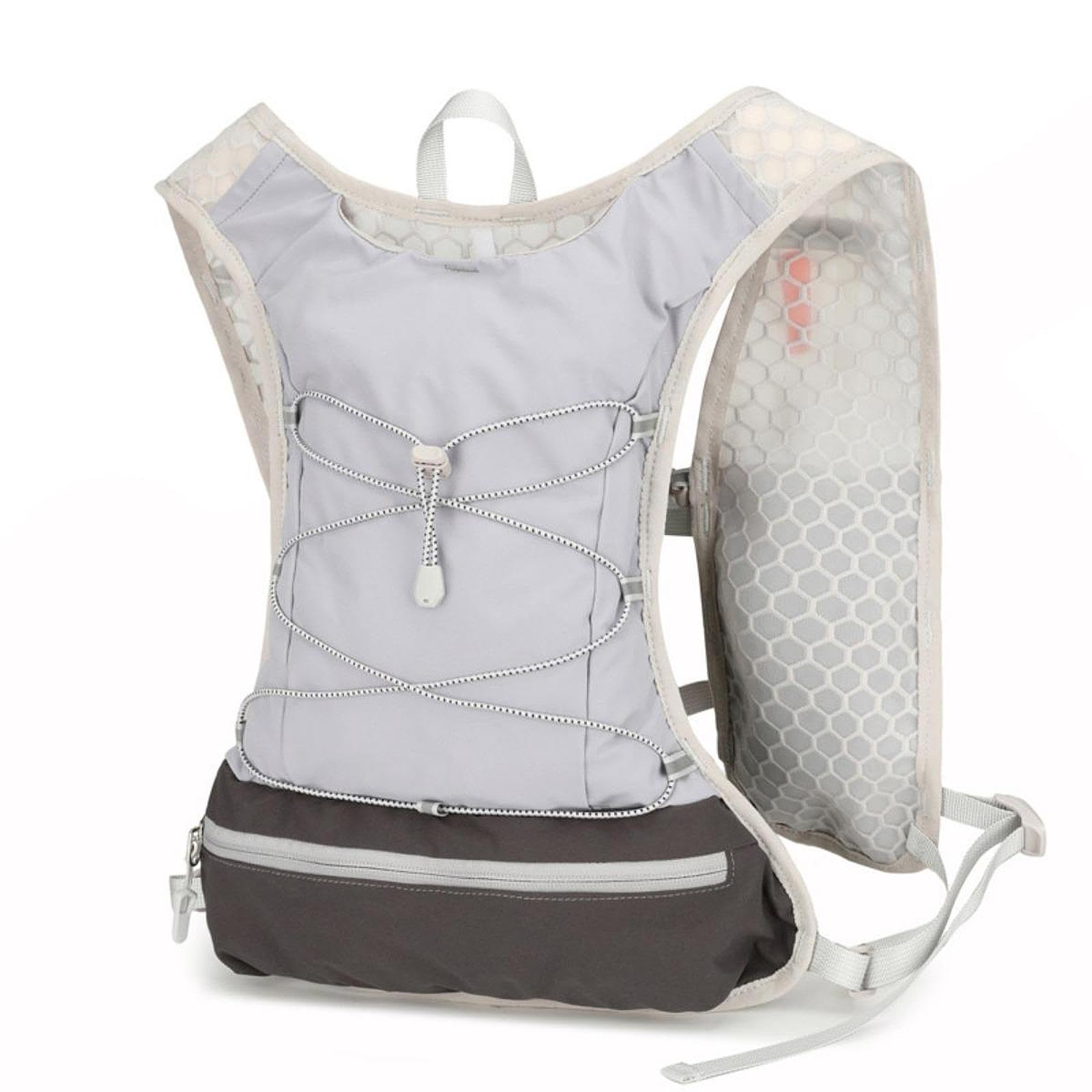 Gilet de Course avec Poche à Eau, Sac à Dos Respirant pour La Course, Le Jogging, Le Cyclisme, Le Camping et l'escalade