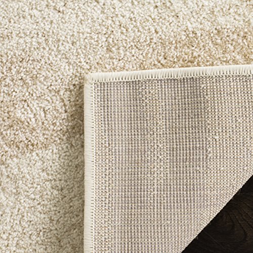 Safavieh Distressed Rug for Living Room Dining Room, Bedroom - Adirondack Collection, Short Pile, in Cream and Champagne, 91 X 152 cm - Image 4