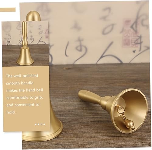 Miniatura 9 de KICHOUSE Alarma Budista Recepción Restaurante Niños Pequeños Musical Cobre Multifuncional Adultos Barra Metal Campanas Escuela Protección Niños Shui