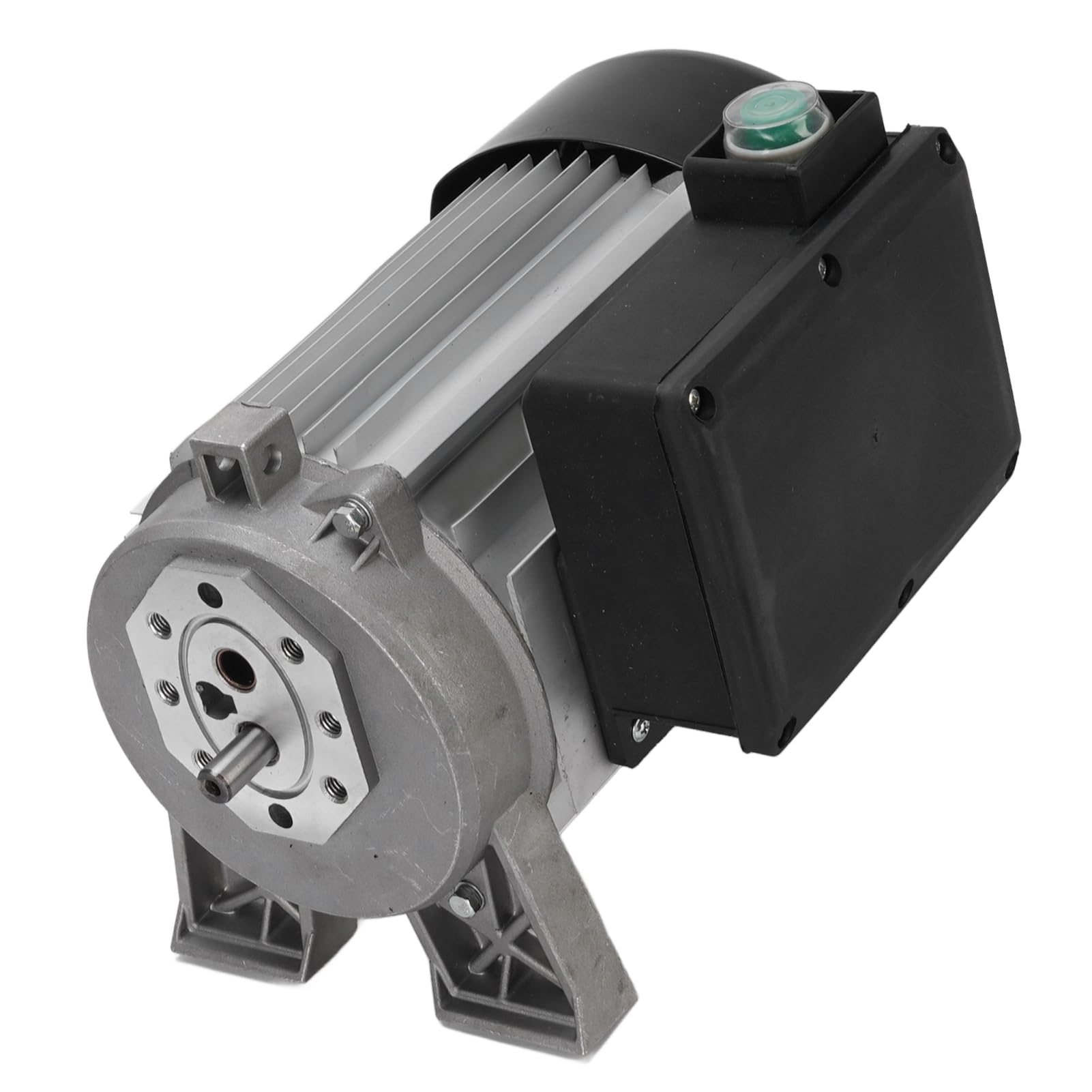 FTVOGUE Motore Spaccalegna Elettrico da 1500 W 2800 Giri/min con Protezione IP54, Piastra Terminale in Acciaio Fuso per Spaccalegna Orizzontali da 4-8 Tonnellate (Spina UE 230V)