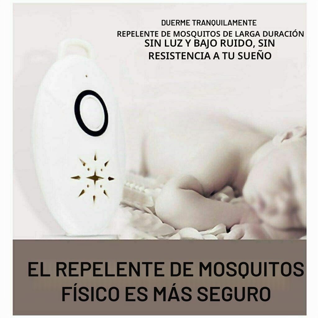 Repelente de plagas ultrasónico, repelente de garrapatas portátil al aire libre Repelente electrónico para el control de plagas Rechazo de pulgas Tick Arañas Cucaracha Chinches (4 piezas)