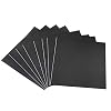 Storystore 8 Pcs 1/2 Thick Foam Padding Sheets with Adhesive Backing - 4 x 4 Closed Cell Foam Neoprene Rubber Pads with Anti Slip and Anti Vibration, Black (4Inch x 4Inch x 1/2Inch, 8Pcs)