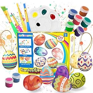 SpringFlower White Easter Eggs Painting ...