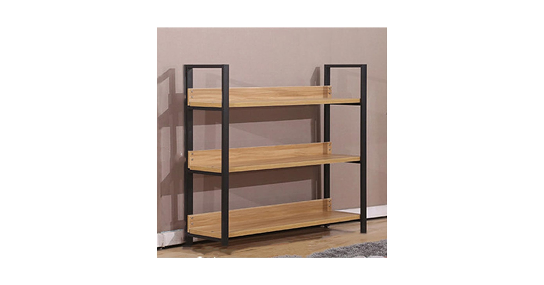 木製収納棚 収納ラック 木製 本棚 オープンラック シェルフ 扉付き 収納棚 S